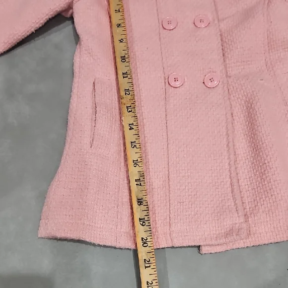 Madden Girl Blush Pea Coat for Kids - Picture 5 of 11